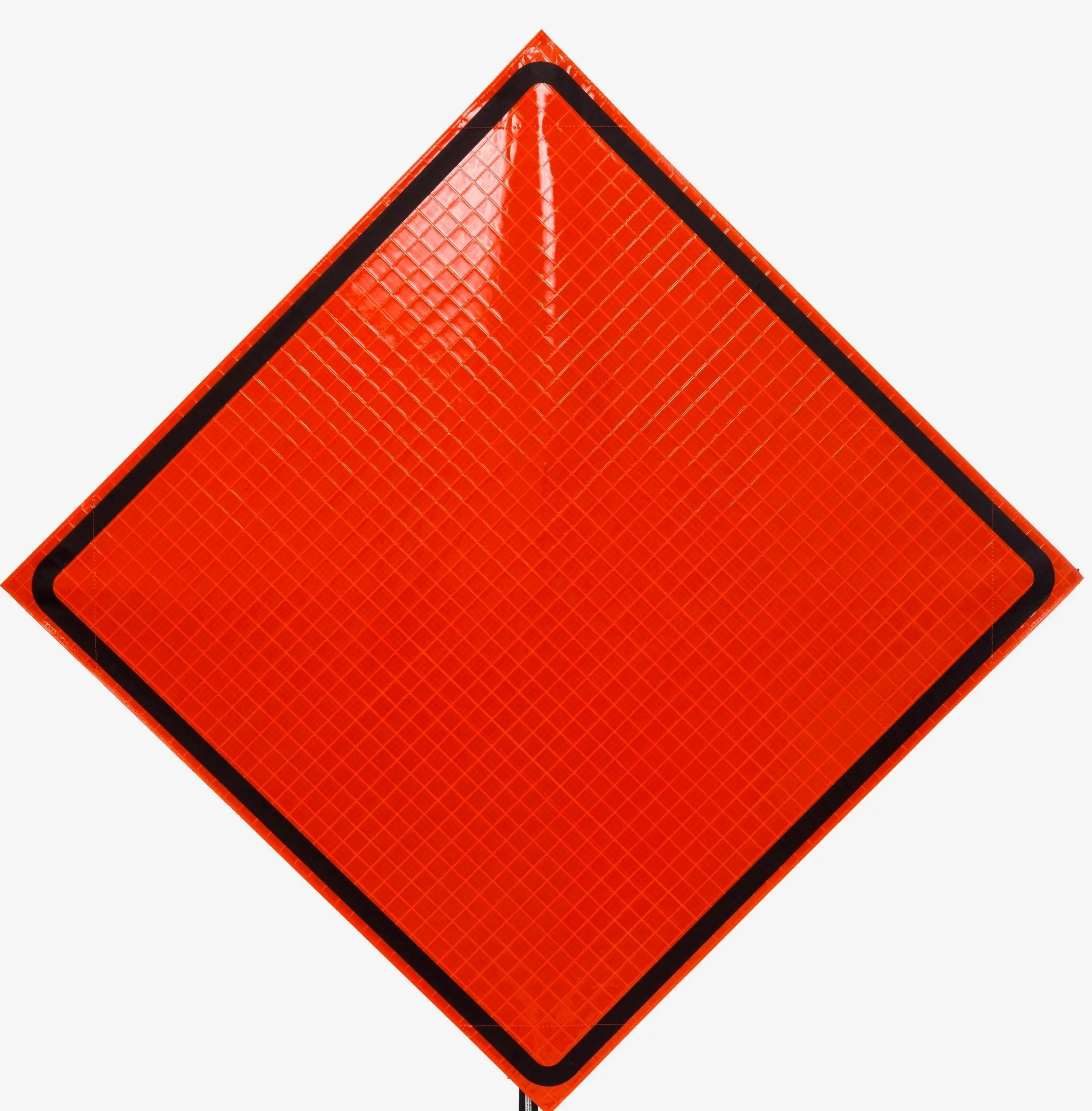 Traffic Sign Flagger Ahead